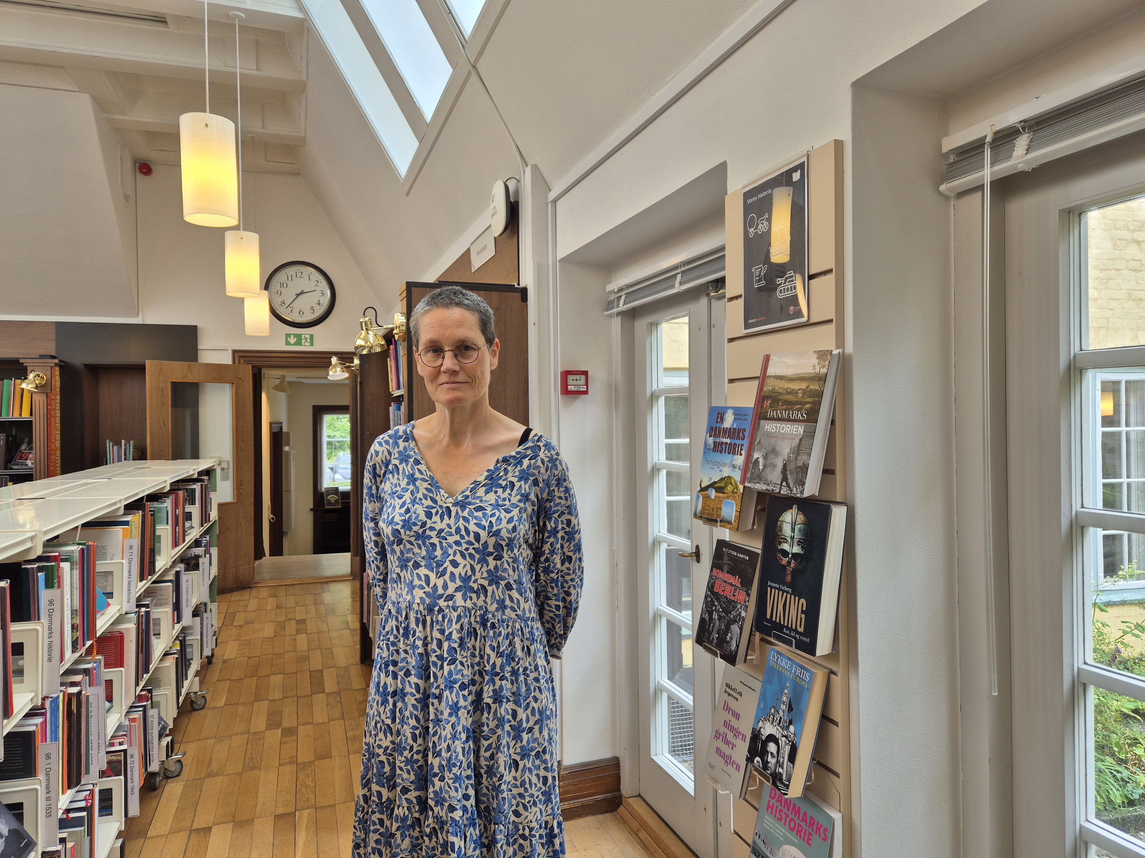 Pernille Sonne biblioteksleder Tim Panduro
