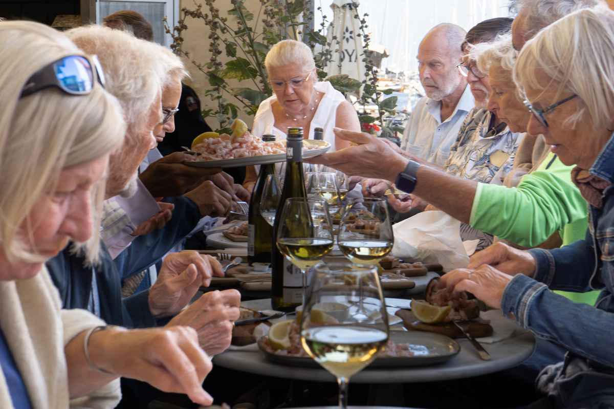 Rejsefortælling og sensommerhygge