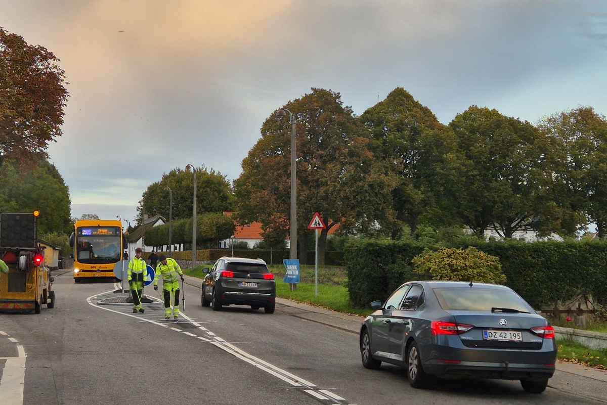 Midterhelle skal lede fodgængere mere trygt over Møllegade