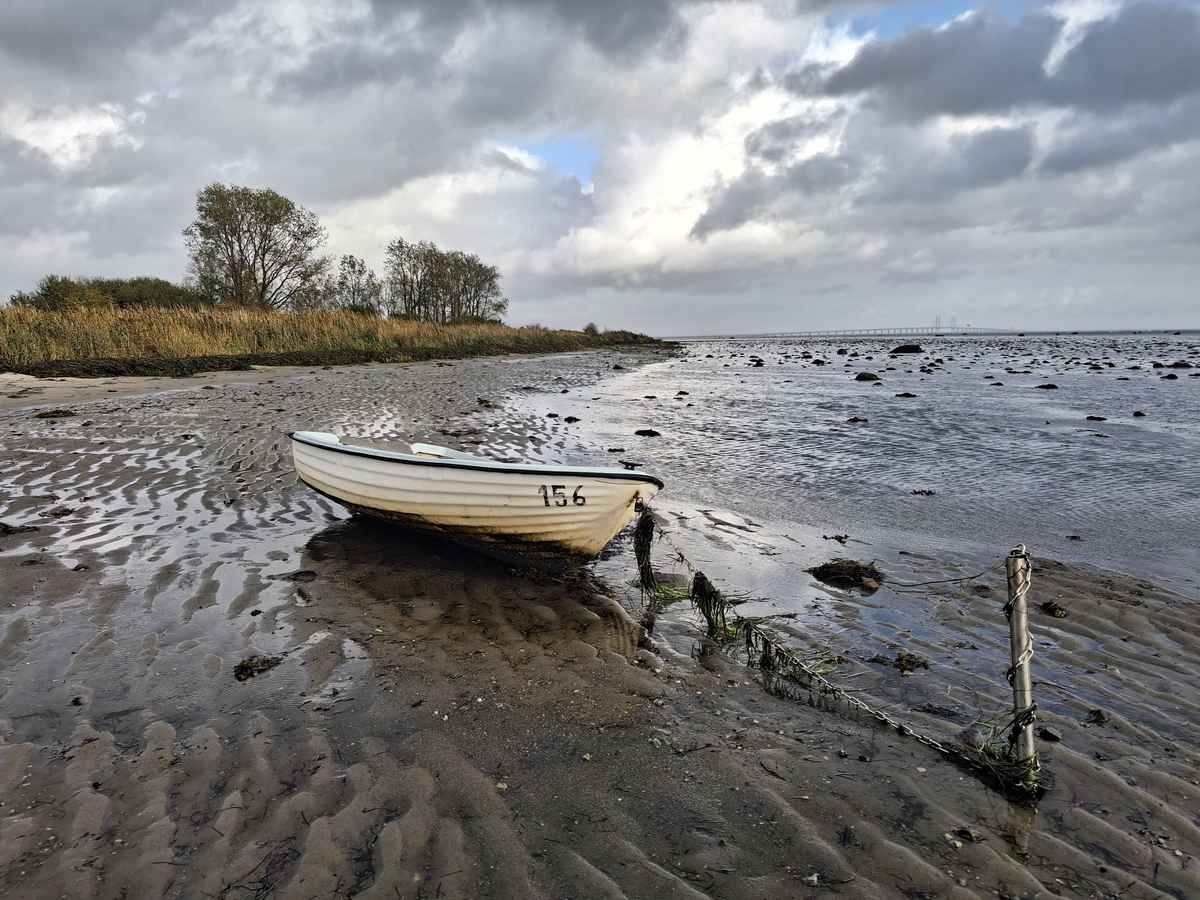 Boelo trak vandet væk fra Dragør