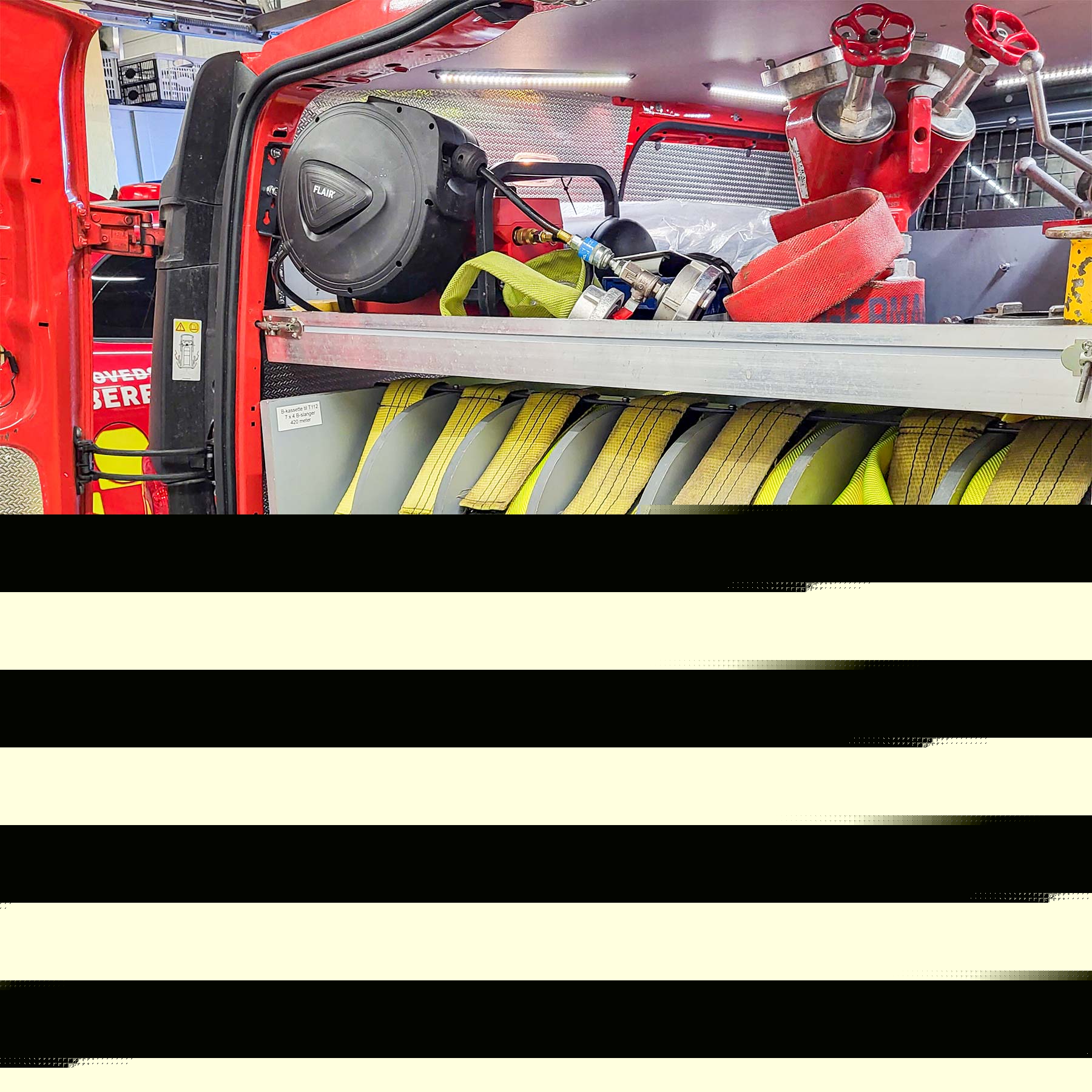 Batteribrand gav udrykning til haveforening